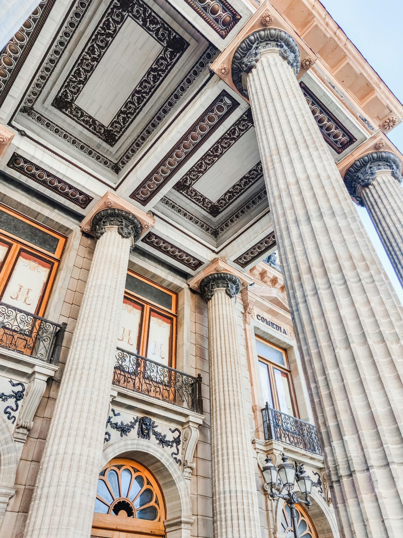 Balcones del Teatro de Juárez, Guanajuato